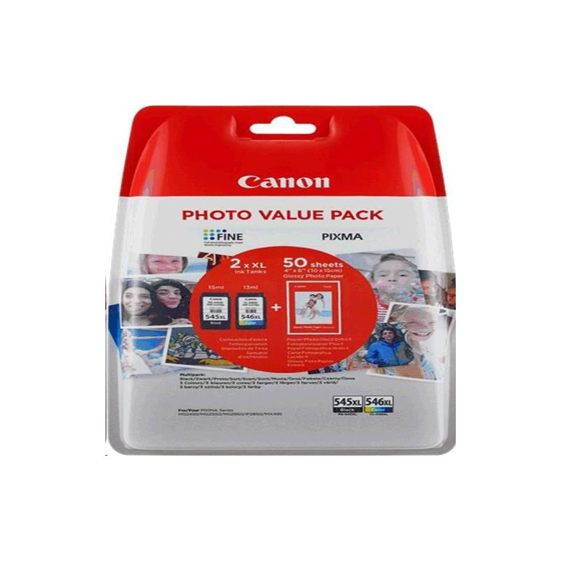 Canon PG-545XL/CL-546XL PHOTO VALUE SEC