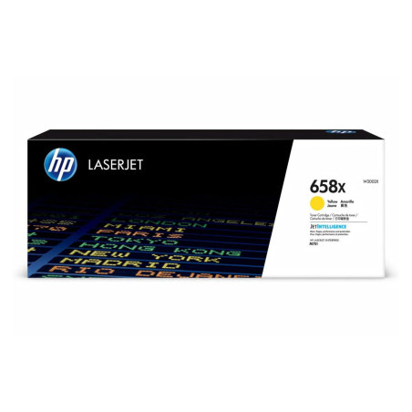 HP Žltá originálna tonerová kazeta HP 658X
