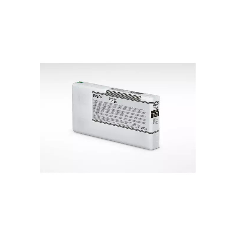 Epson T9138 Matte Black Ink Cartridge (200ml)