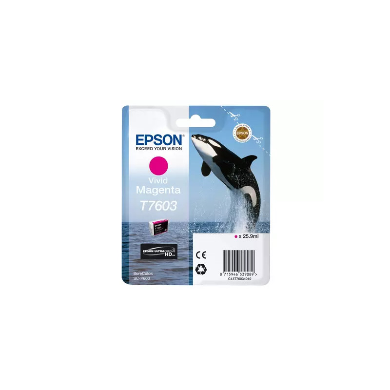 Epson T7603 Ink Cartridge Vivid Magenta