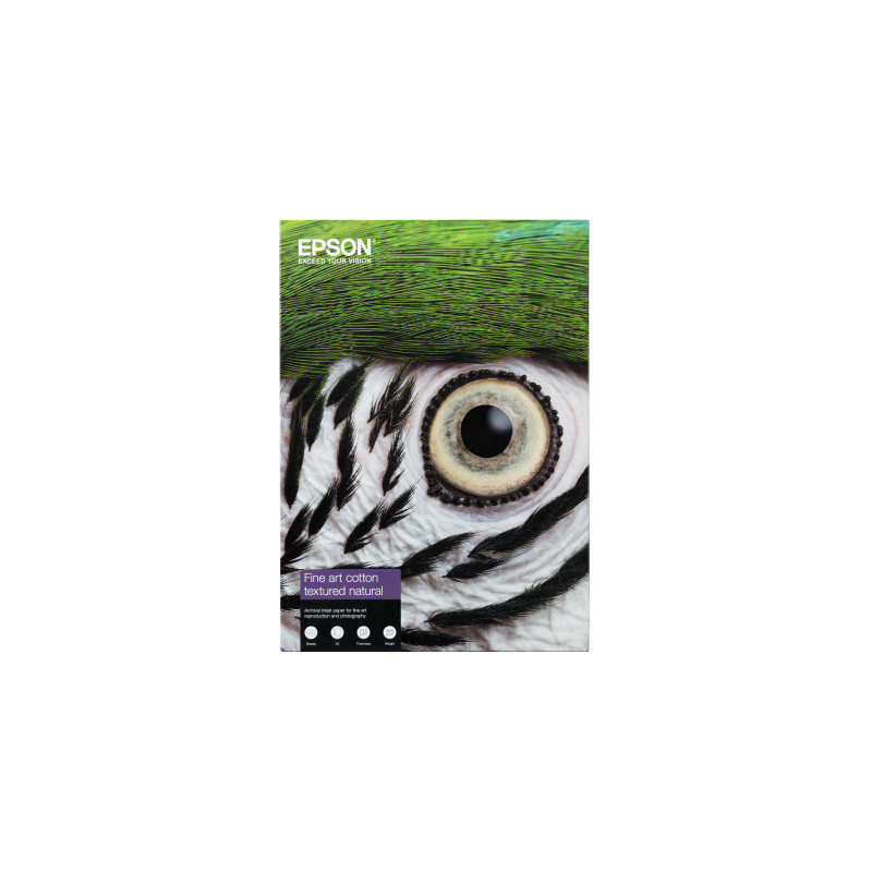 EPSON Fine Art Cotton Textured Natural II, A2 25s.