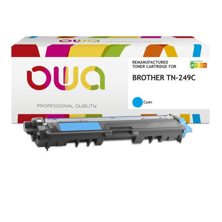 OWA Armor toner kompatibilný s Brother TN-249C, 4000st, modrá/cyan