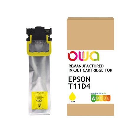 OWA ARMOR ink kompatibilný s Epson C13T11D440, žltá/Yellow