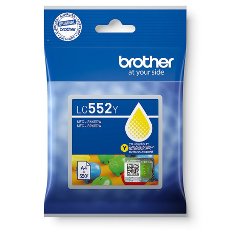 Brother LC-552Y - atrament žltý