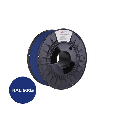 Filament C-TECH PREMIUM LINE, ASA, signálna modrá, RAL5005, 1,75mm, 1kg