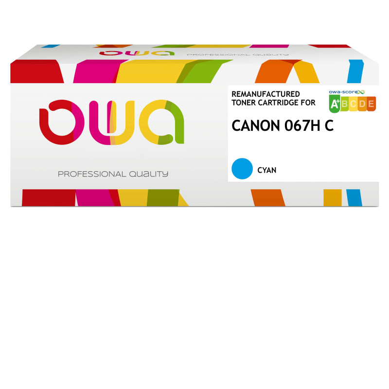 OWA Armor toner kompatibilný s Canon CRG-067H C, 2350st, modrá/cyan
