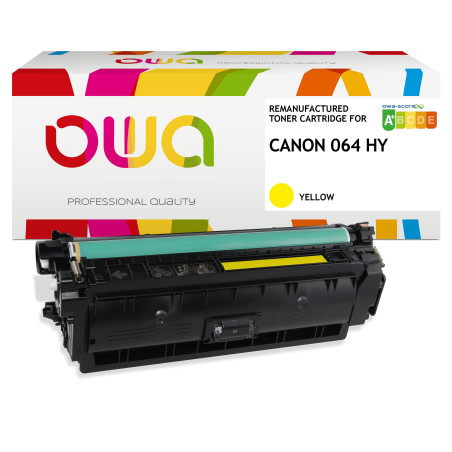 OWA Armor toner kompatibilný s Canon CRG-064H Y, 10400st, žltá/yellow
