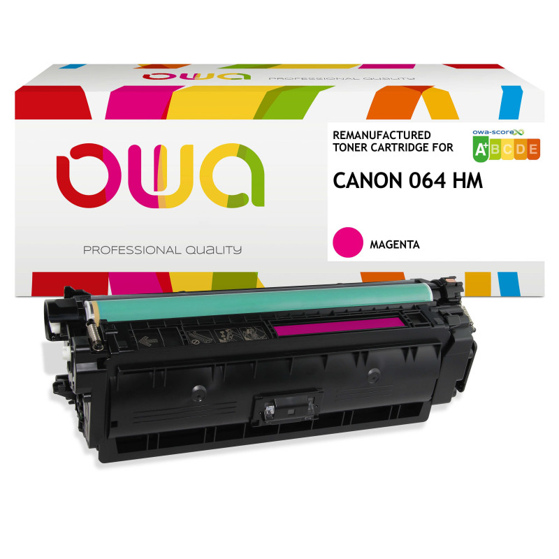OWA Armor toner kompatibilný s Canon CRG-064H M, 10400st, červená/magenta