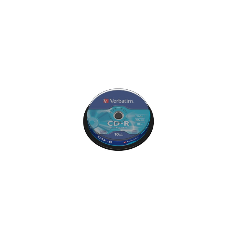 VERBATIM CD-R(10-Pack)Spindl/52x/700MB