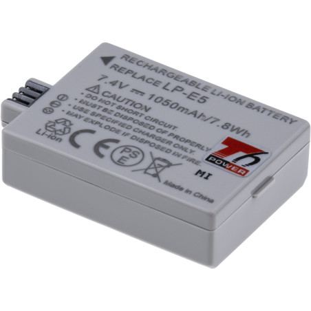 Batéria T6 power Canon LP-E5, 1050mAh, 7,8Wh