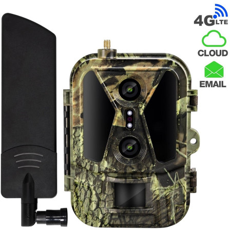EVOLVEO StrongVision Dual PRO 4G, fotopasca & bezp. kamera, 4G LTE, cloud/e-mail, 10.000mAh