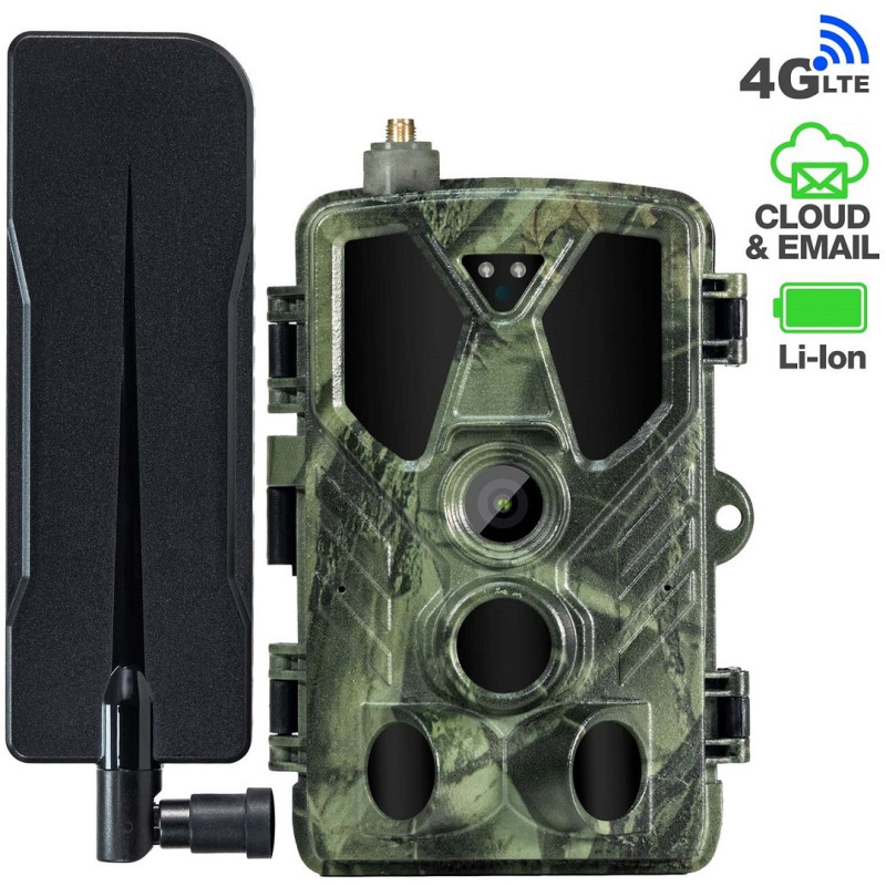 EVOLVEO StrongVision LTE POWER, fotopasca & bezp. kamera, 4G LTE, cloud/e-mail, 3x21700 batéria