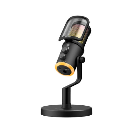 GENIUS mikrofón MIC-S400U, čierna