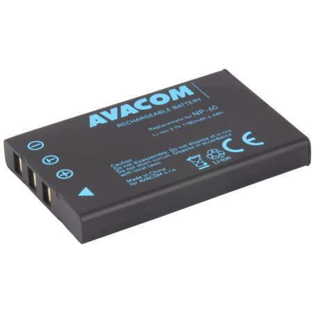 AVACOM batéria pre Fujifilm NP-60 Li-Ion 3.7V 1180mAh 4.4Wh