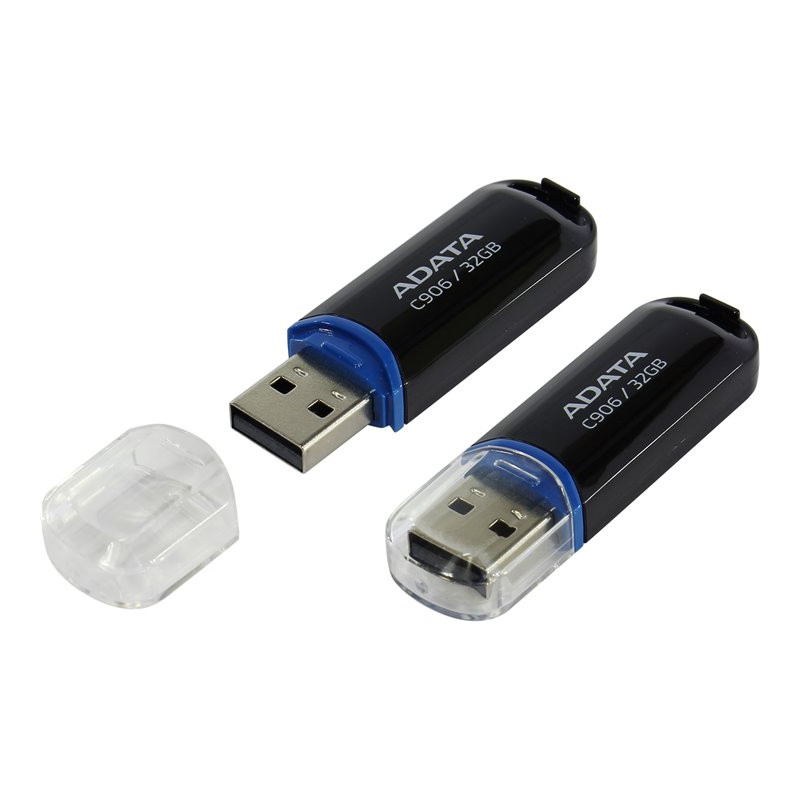 ADATA C906/32GB/USB 2.0/USB-A/Čierna