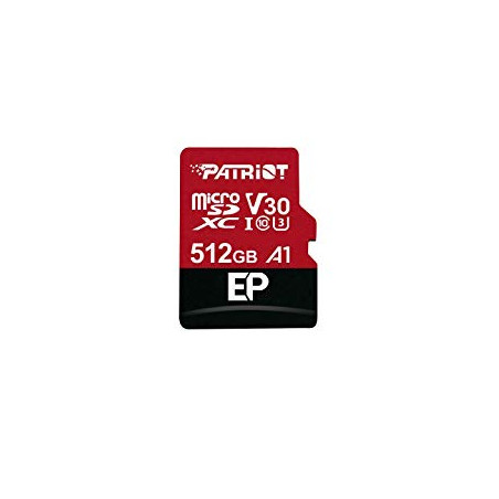Patriot V30 A1/micro SDXC/512GB/UHS-I U3 / Class 10/+ Adaptér