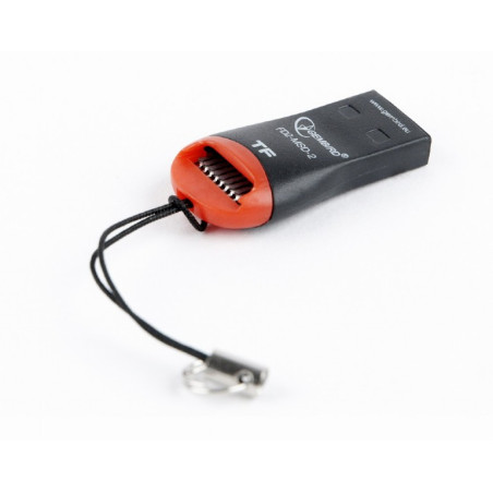 GEMBIRD Čítačka kariet, microSD, USB