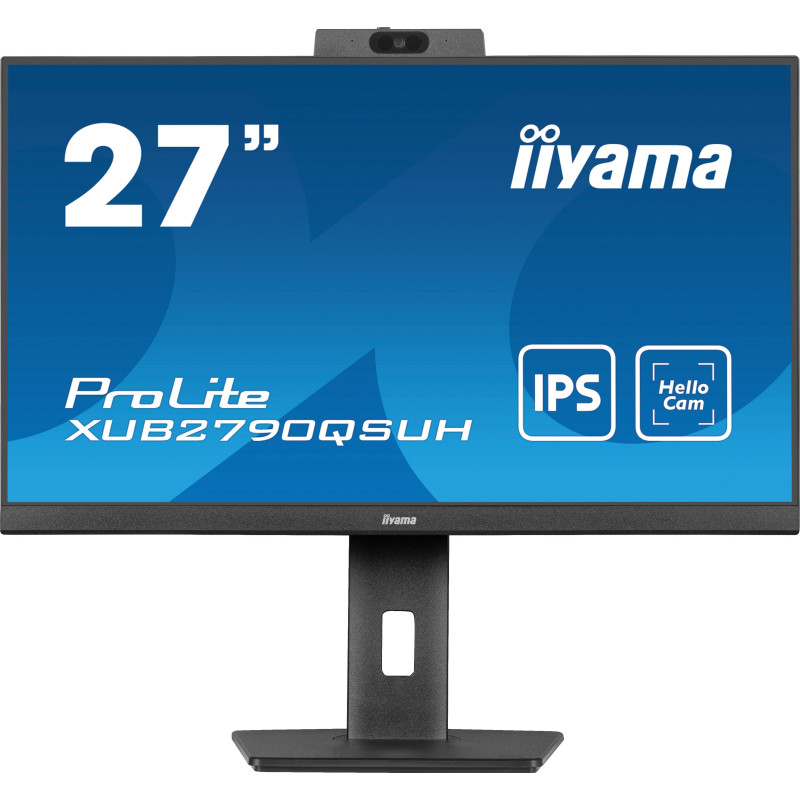 iiyama ProLite/XUB2790QSUH-B1/27''/IPS/QHD/100Hz/0,4ms/Black/3R