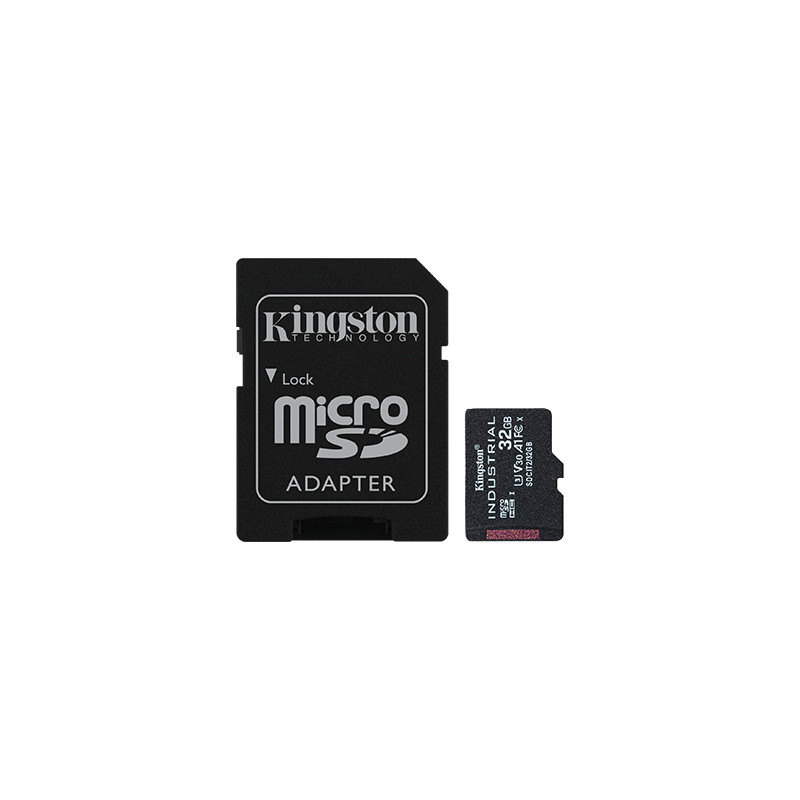 Kingston Industrial/micro SDHC/32GB/UHS-I U3 / Class 10/+ Adaptér