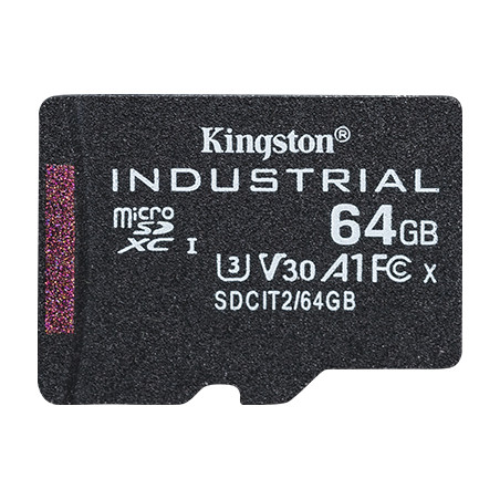 Kingston Industrial/micro SDHC/64GB/UHS-I U3 / Class 10