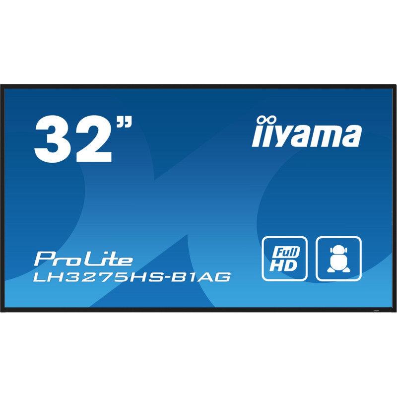 32'' iiyama LH3275HS-B1AG: IPS, FHD, Android, 24/7