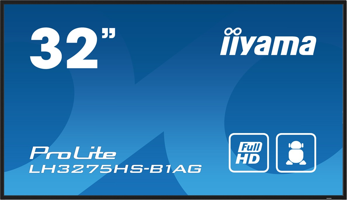 32'' iiyama LH3275HS-B1AG: IPS, FHD, Android, 24/7