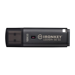 Kingston IronKey Locker+ 50 G2/128GB/USB 3.2 Gen 1 (5Gb/s)/USB-A/Čierna
