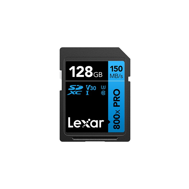 Lexar 128GB Pro 800x Pro SDXC C10 V30 U3