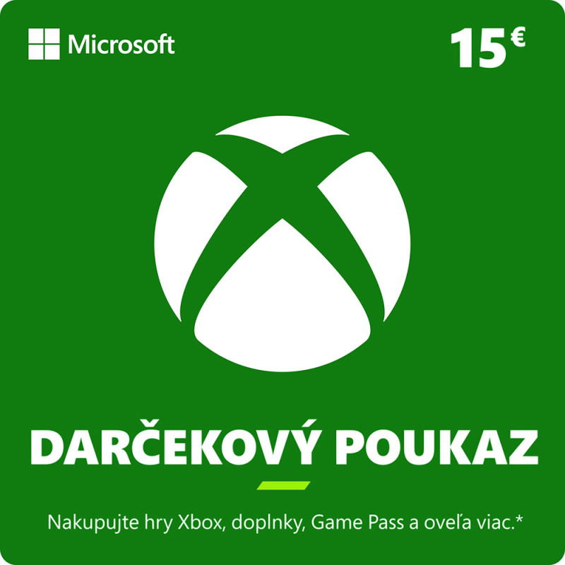 ESD XBOX - Dárková karta Xbox 15 EUR