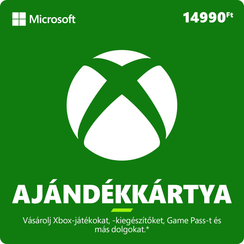 ESD XBOX - Dárková karta Xbox 14990 HUF