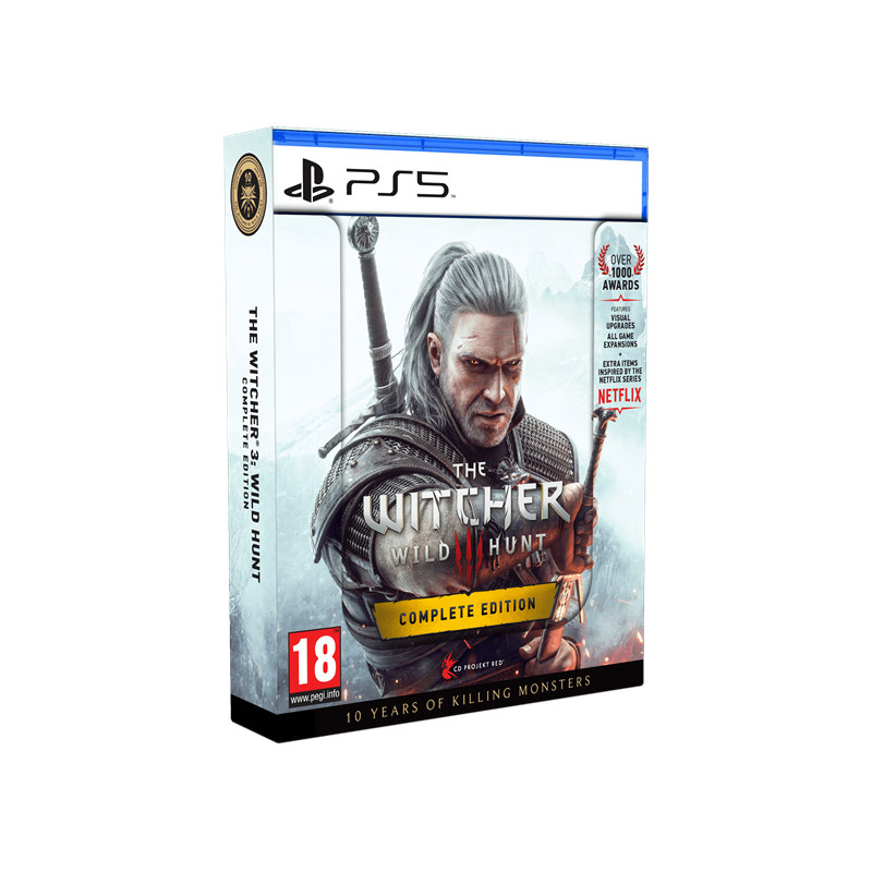 PS5 - The Witcher 3: The Wild Hunt - Complete Edition + 10th Anniversary Steelbook