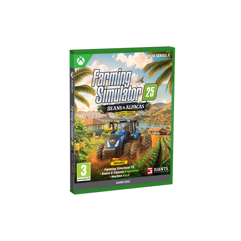 XSX - Farming Simulator 25: Beans & Alpacas Ed.