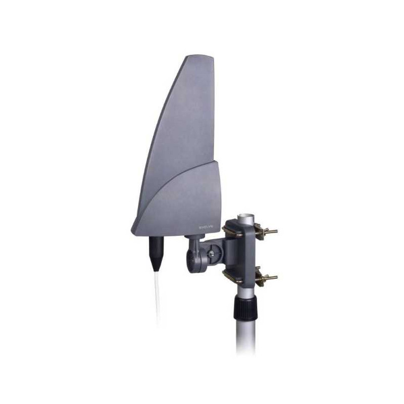 EVOLVEO Shark, aktívna vonkajšia anténa DAB+/DVB-T2, filter LTE,4G,5G