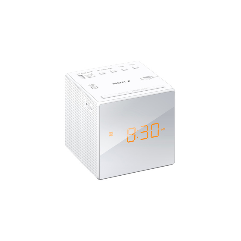 Sony rádiobudík ICF-C1, biely