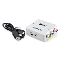 Prevodník HDMI na kompozitný signál a stereo zvuk