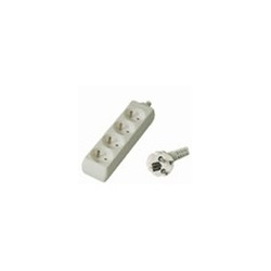 Predlžovací prívod 230V, 5m, 4 zásuvky
