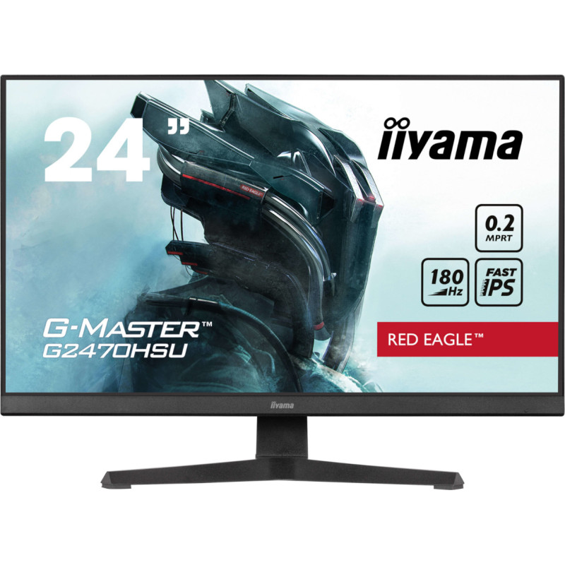 iiyama G-Master/G2470HSU-B6/23,8''/IPS/FHD/180Hz/0,2ms/Black/3R