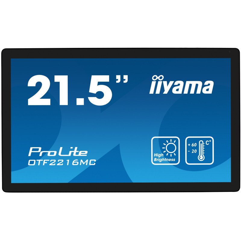 22'' iiyama OTF2216MC-B1: FHD, 10P, outdoor