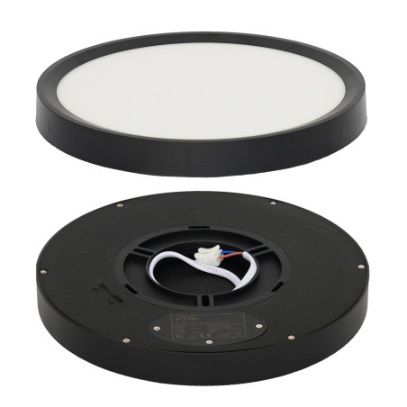 Svietidlo NOMY LED 18W BLACK s nast. teploty svetla