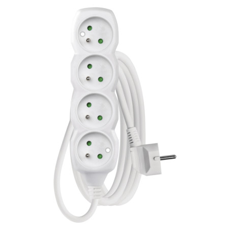 EMOS predlžovací prívod 4z/3m 1,5mm