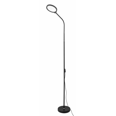 Platinet PFL1084B podlahová LED lampa 10W stmievateľná 2v1, čierna