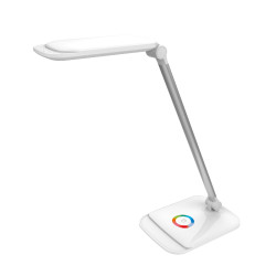 Stolová LED lampa Platinet PDLQ60 18W stmievateľná, dotykové ovládanie, USB port, biela
