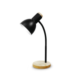 Platinet PDL333B stolná lampa Marma, 1xE27, 40W, čierna