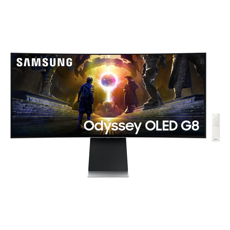 Samsung Odyssey OLED G8/G855D/34''/OLED/3440x1440/175Hz/0,03ms/Silver/3R