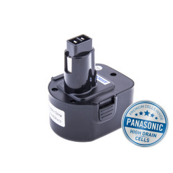 Batéria AVACOM BLACK & DECKER A9252 Ni-Mh 12V 3000mAh, články PANASONIC