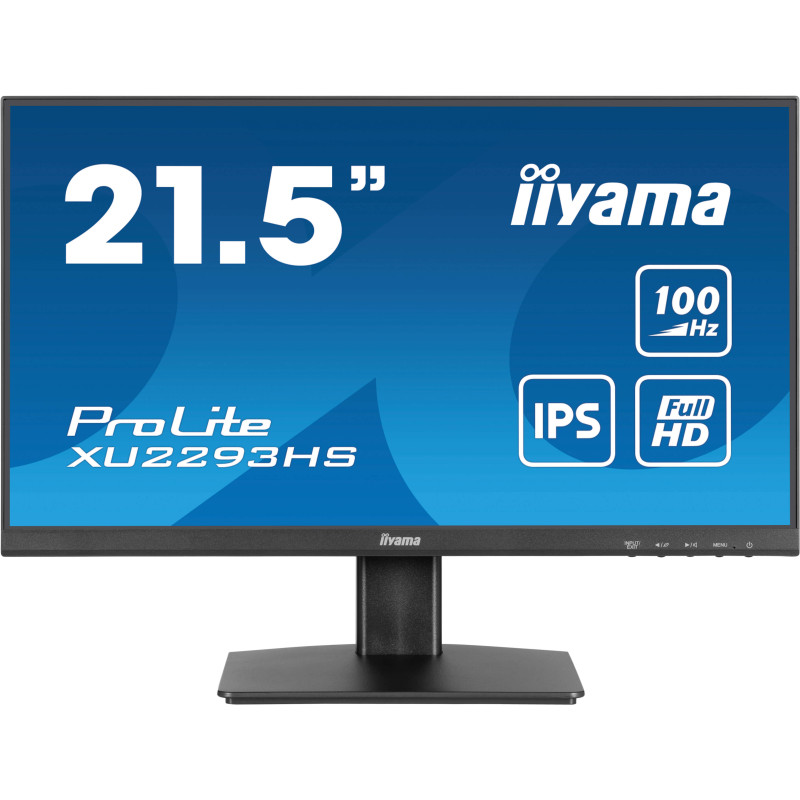 iiyama ProLite/XU2293HS-B6/21,5''/IPS/FHD/100Hz/1ms/Black/3R