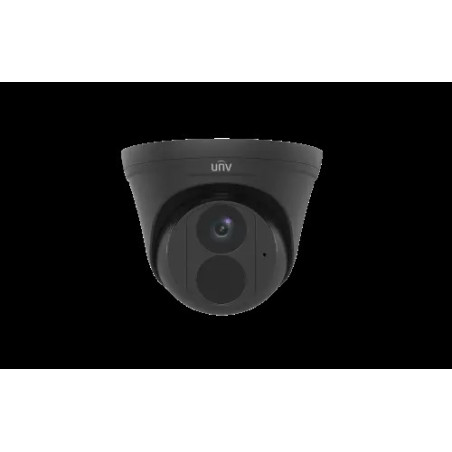 Uniview IPC3615LE-ADF28K-H-BLACK, 5MPx turret, 110 °, Smart IR 30 m, analýza človek/vozidlo