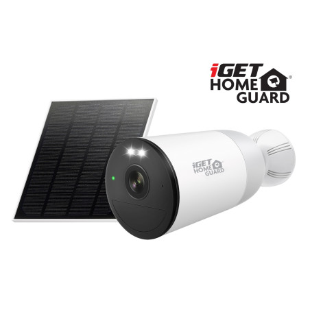 iGET HGWBK355S - WiFi 2K IP kamera, pre set iGET HGWNK108402S, solárny panel, batéria 9000 mAh