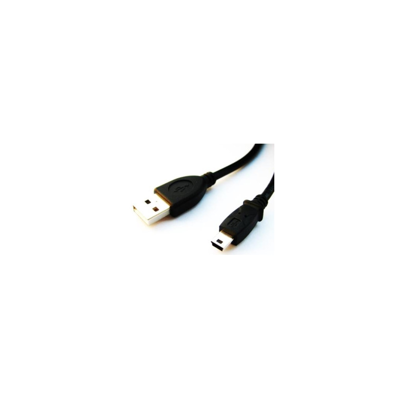 USB kábel A-MINI 5PM 2.0 2m HQ 1,8m