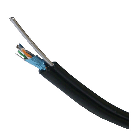 DATACOM FTP drôt Cat5e 305m samonosný OUTDOOR blk